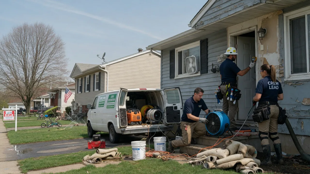Flood Cleanup in Frankfort, KS near me