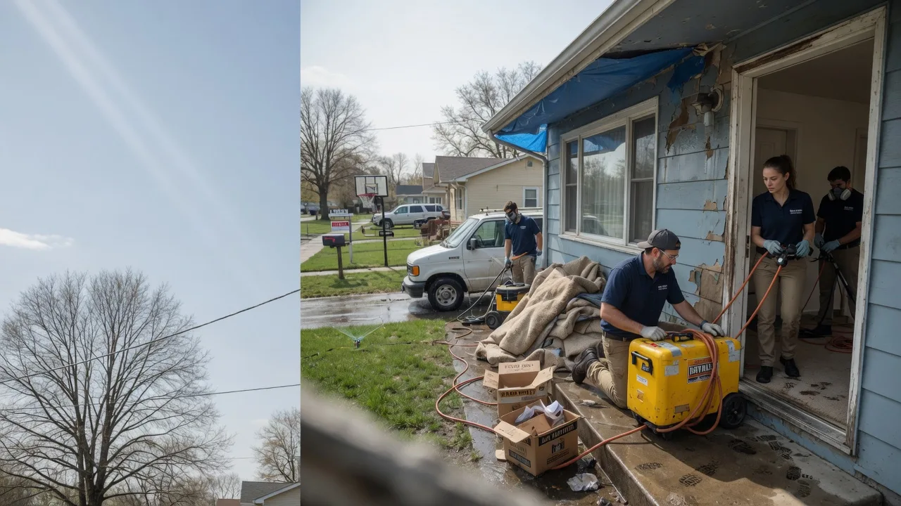 Basement Flood Cleanup in Frankfort, KS near me